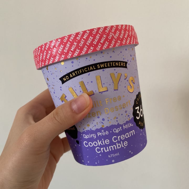 photo of Mrs Tilly’s Cookie Cream Crumble shared by @hannahjtan on  21 Jun 2021 - review