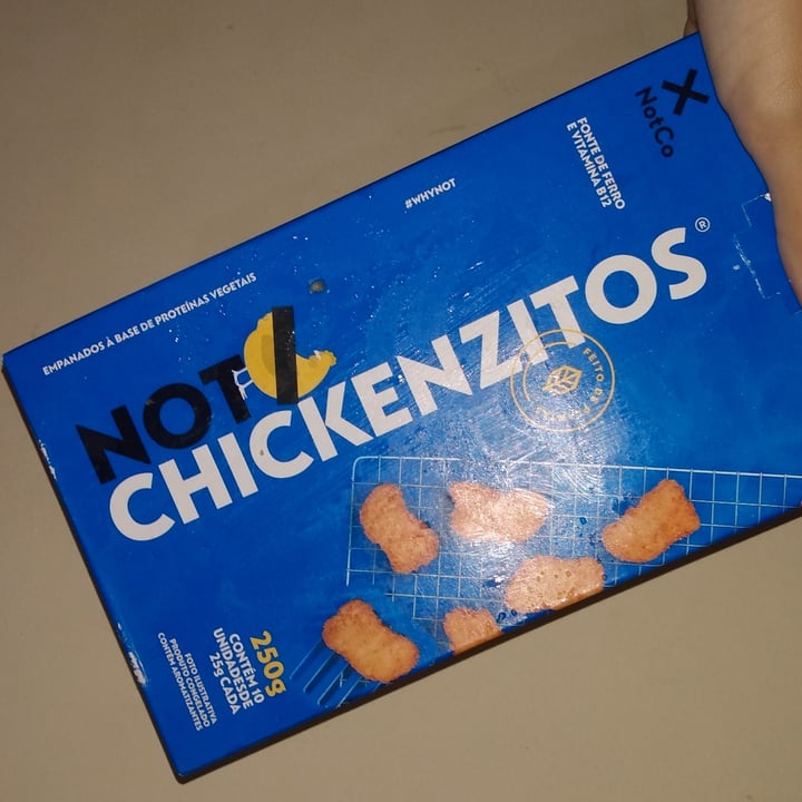 photo of NotCo Not Chickenzitos shared by @giihcmoraes on  04 Jun 2022 - review