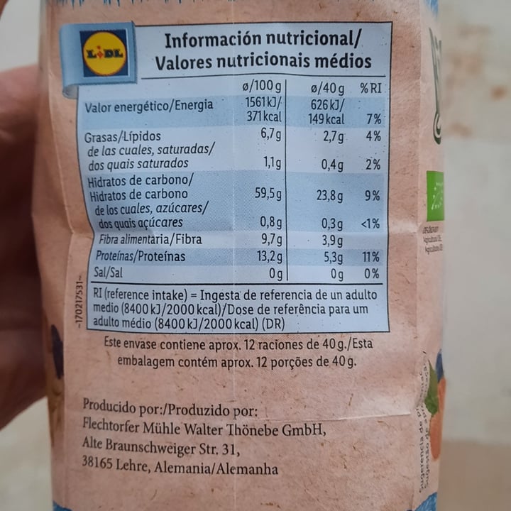 photo of Crownfield Copos suaves de avena integral bio shared by @silviavg on  19 Jun 2022 - review