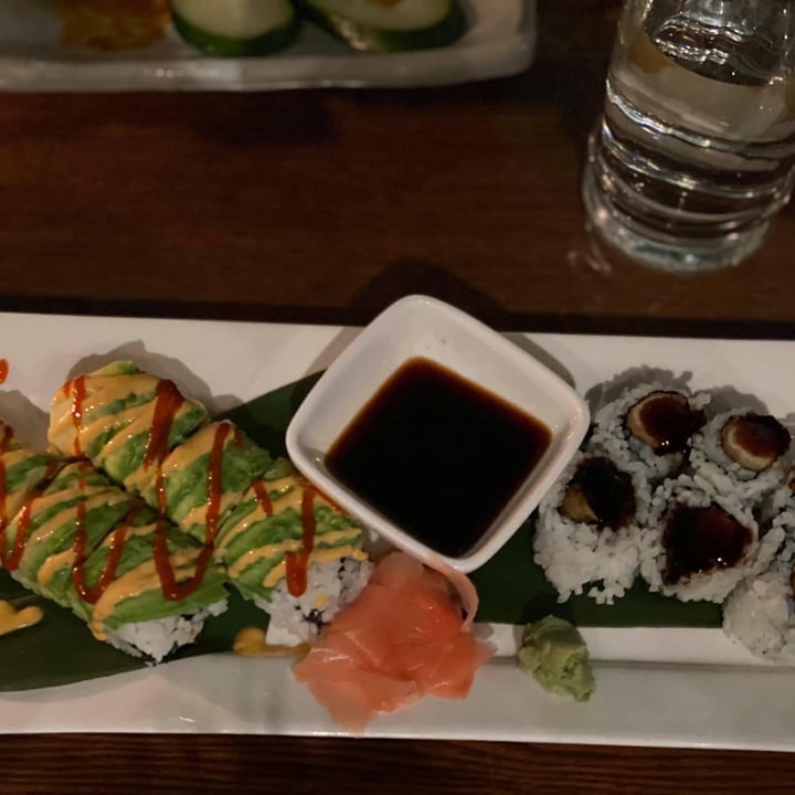 photo of Franchia Vegan Cafe Sushi shared by @mcortes75 on  12 Jun 2021 - review