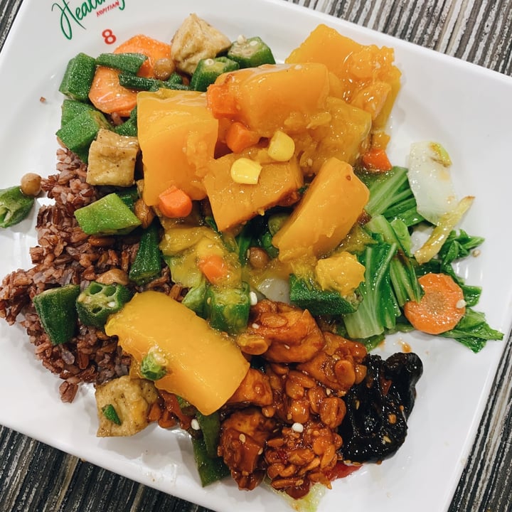 photo of Kopitiam (NUH Main Building) Mixed Veggie Rice shared by @browngirlvegan on  09 Sep 2020 - review