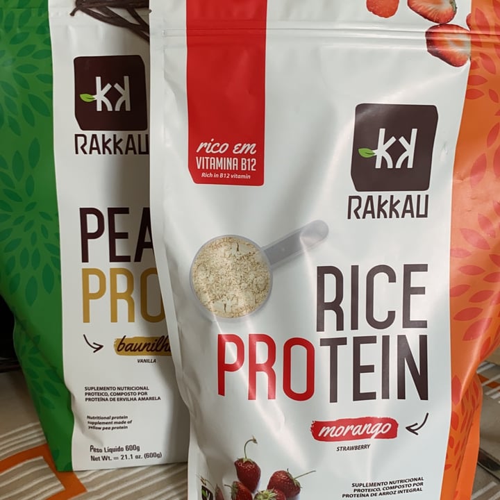 photo of Rakkau Proteína De Arroz Sabor Morango shared by @miwakozuma on  18 Jul 2021 - review