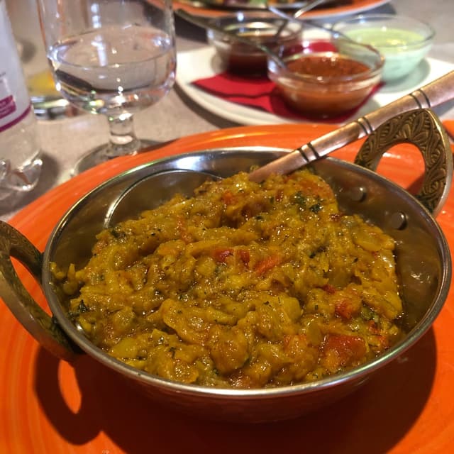 Photo du plat “Polpa Di Melanzana Affumicata E Curry”