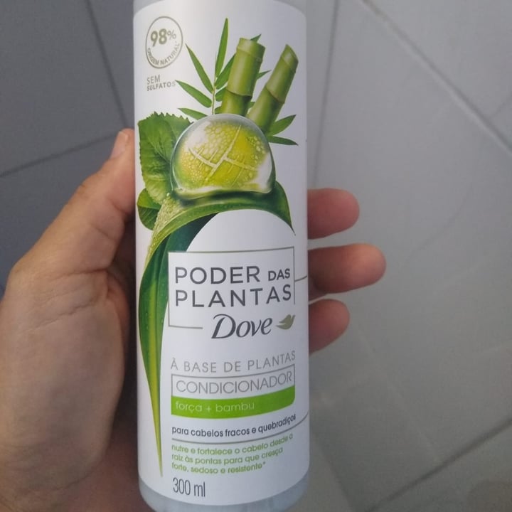 photo of Dove Shampoo - Poder das Plantas * força + bambu * shared by @ida1904 on  21 Apr 2022 - review