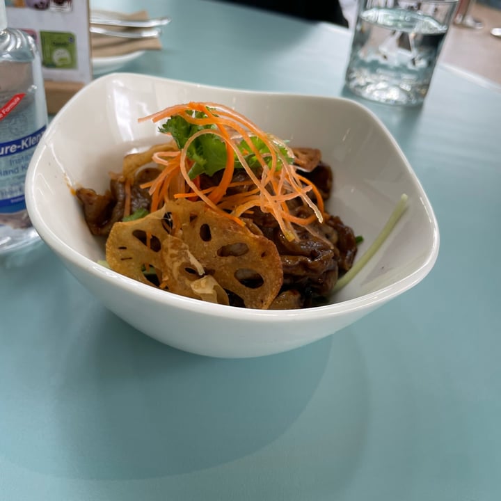 photo of Green Common Singapore Sichuan Spicy Beef shared by @themancvegansg on  04 Jan 2022 - review