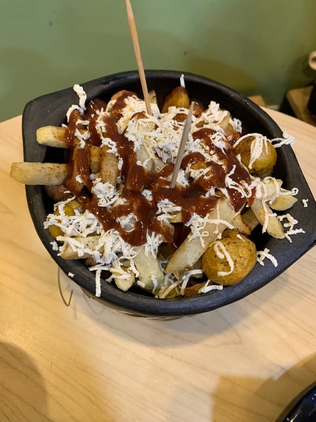 Photo of the dish “Salchipapas”