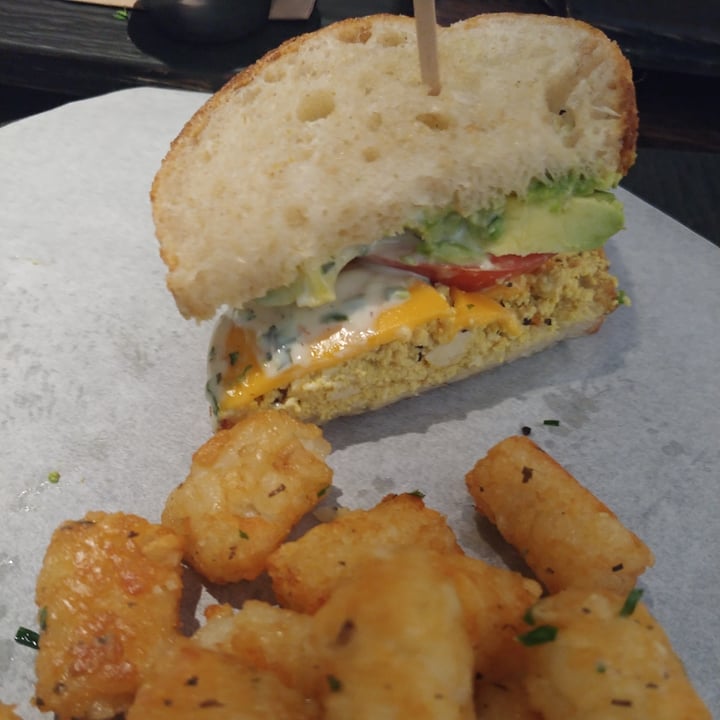 review photo of Virtuous Pie Breakfast Sandwich shared by @deyan on 17 Aug 2021 - review
