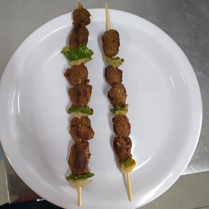 review photo of Quintal Vegan Espetinho de Carne Vegetal shared by @brauzn on 17 Jul 2022 - review