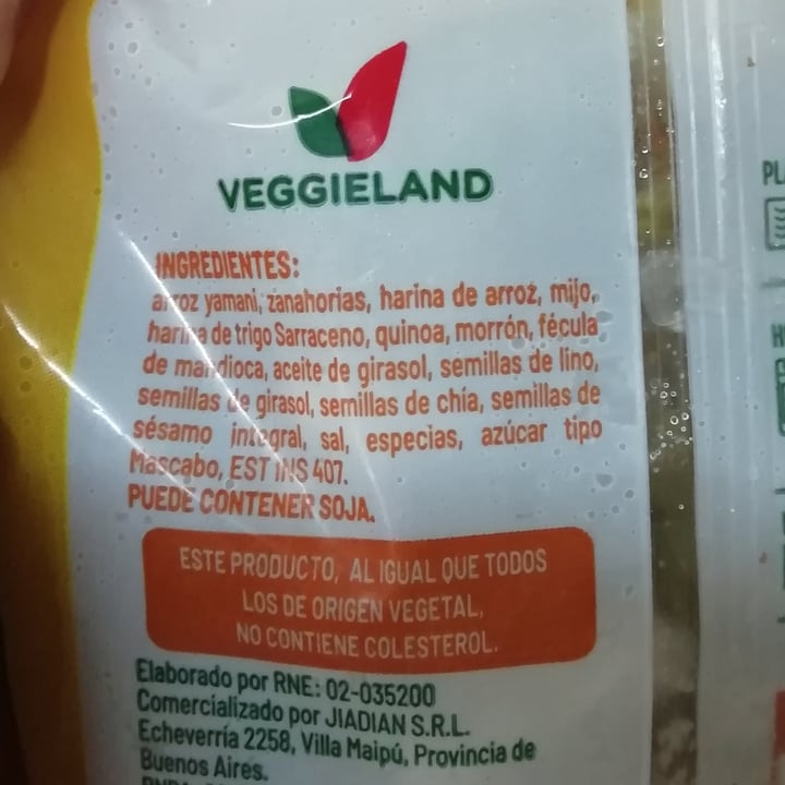 photo of Veggieland Medallón de Arroz Yamaní shared by @nanaesquivel on  02 Jan 2021 - review