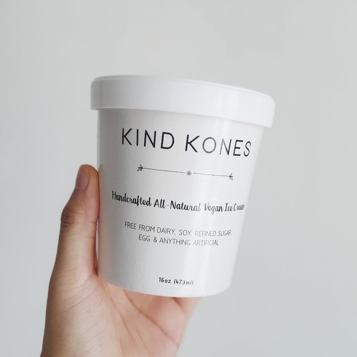 photo of Kind Kones Almond Brittle Fudge Ice cream shared by @simhazel on  02 May 2020 - review