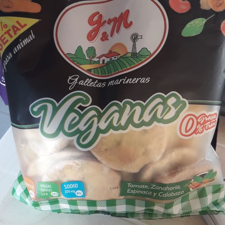 photo of G&M Galletas Marineras Veganas shared by @camivvegan on  18 Feb 2021 - review