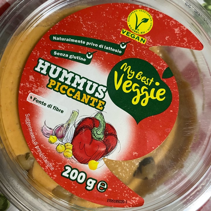 photo of My Best Veggie Hummus Piccante shared by @rdrgzmarta on  19 Apr 2022 - review