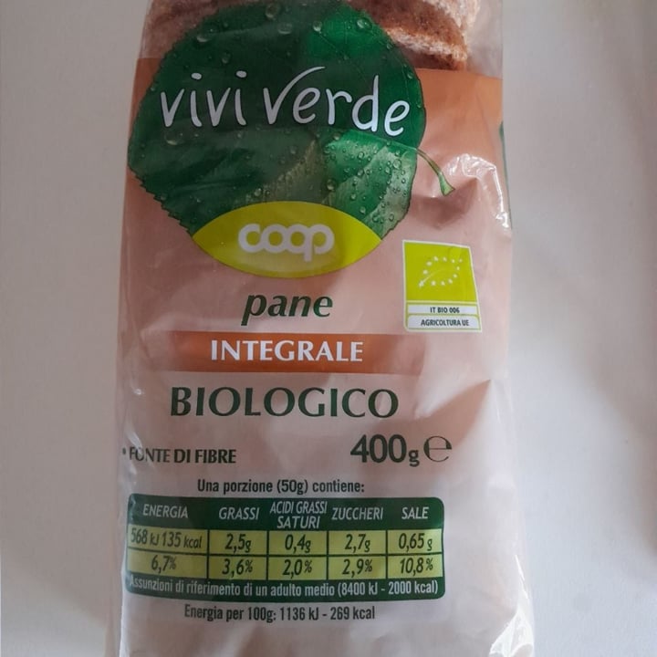 photo of Vivi Verde Coop Pane integrale biologico shared by @andremeic on  28 Jun 2022 - review