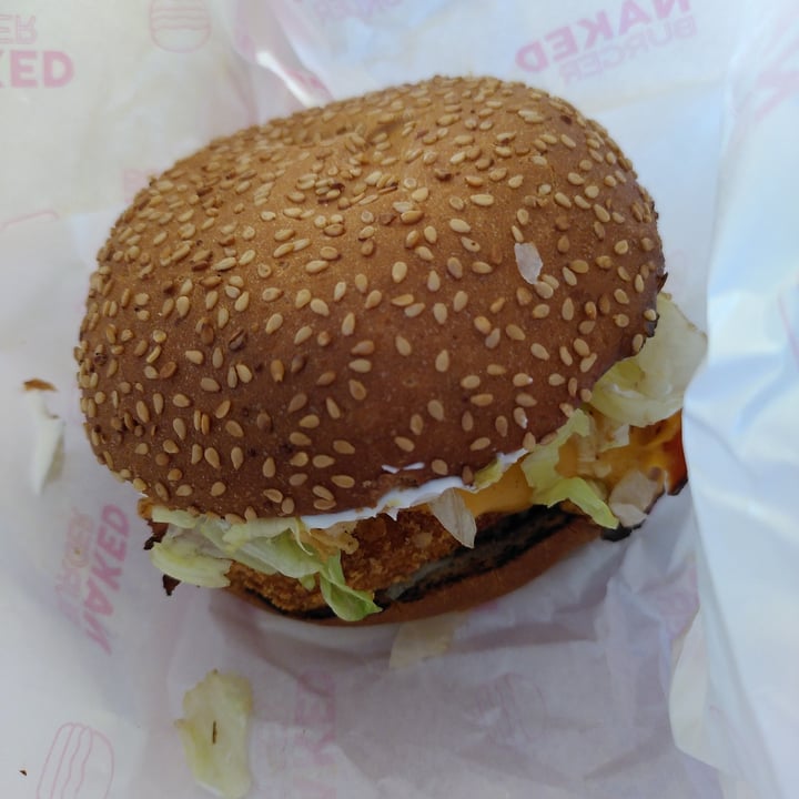 photo of Naked Burger - Vegan & Tasty Chicken Bacon shared by @bezette on  05 Aug 2022 - review