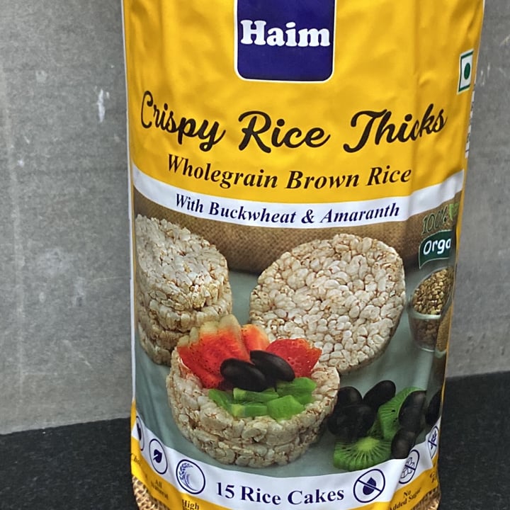 review photo of Haim Rice cakes shared by @michellep26 on 02 Nov 2021 - review