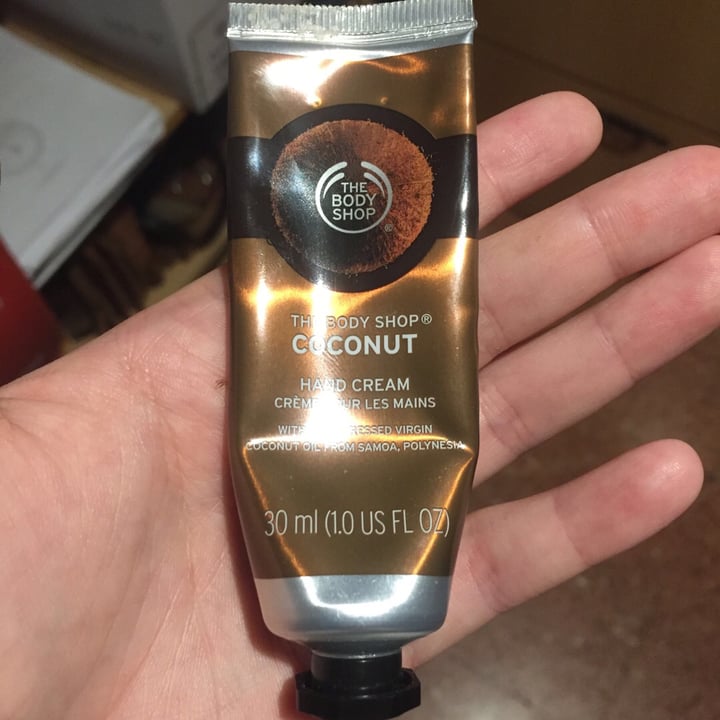 photo of The Body Shop Coconut Hand Cream shared by @sfernandezvar on  16 Apr 2020 - review