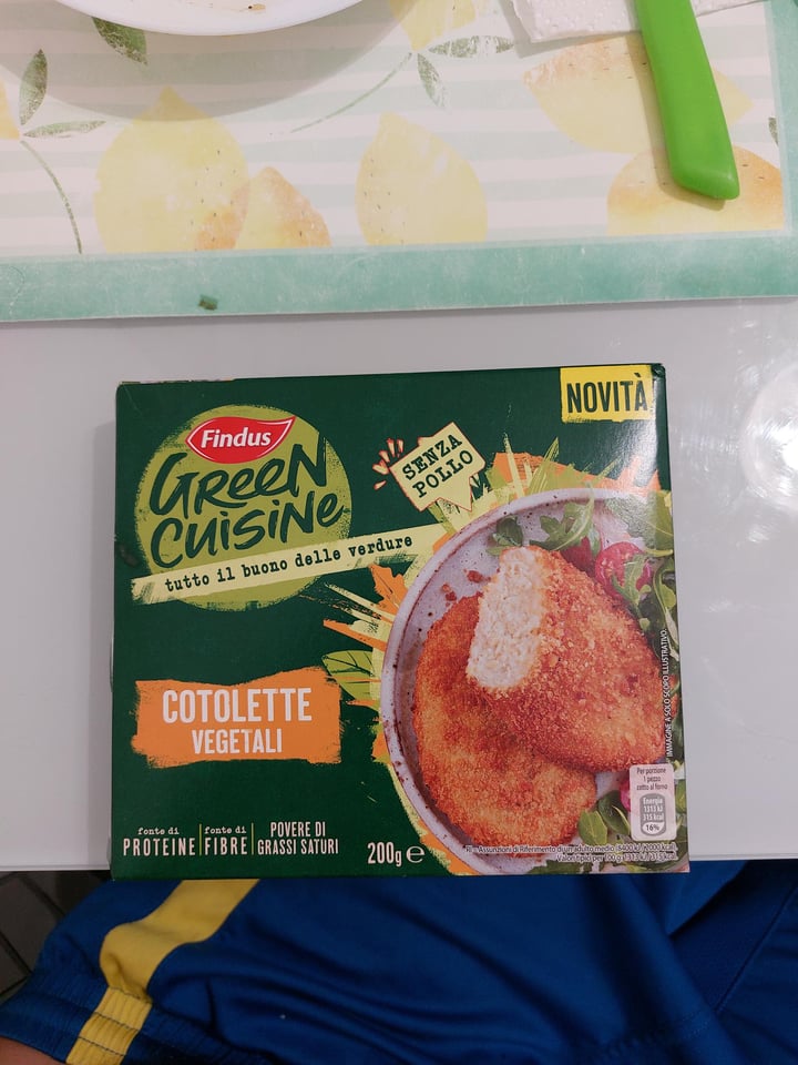 photo of Findus Cotolette vegetali shared by @paolaelia22 on  23 Jun 2022 - review