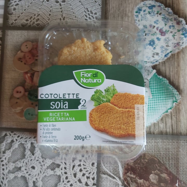photo of Fior di Natura cotolette Soia shared by @ragodea on  10 Sep 2022 - review