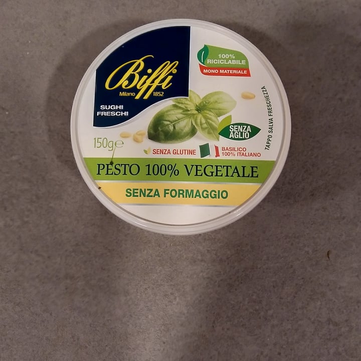 review photo of Biffi Pesto 100% Vegetale Senza Formaggio shared by @crilla on 03 Jan 2022 - review