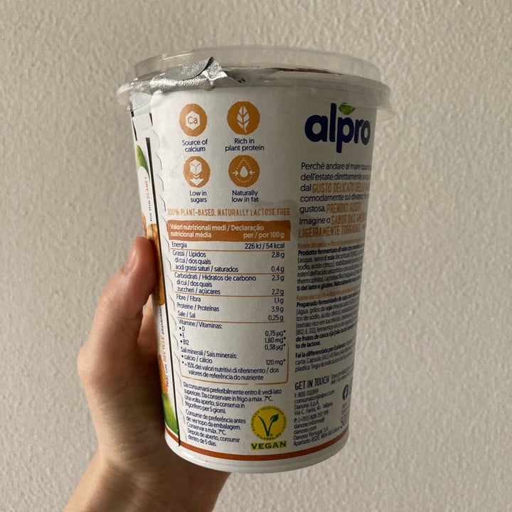 photo of Alpro almond yogurt shared by @helenax on  18 Aug 2022 - review