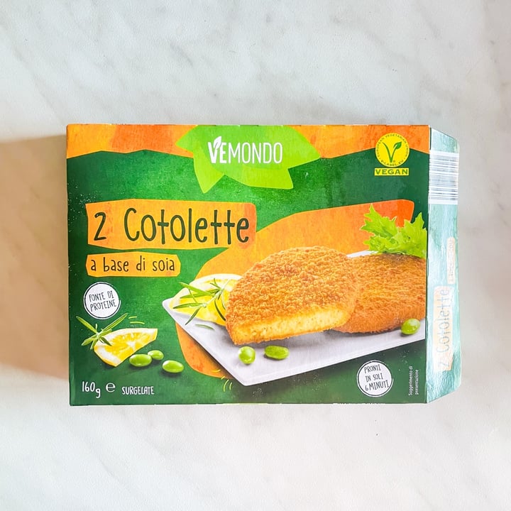 photo of Vemondo 2 Cotolette a Base di Soia shared by @misosoup on  15 Jun 2022 - review