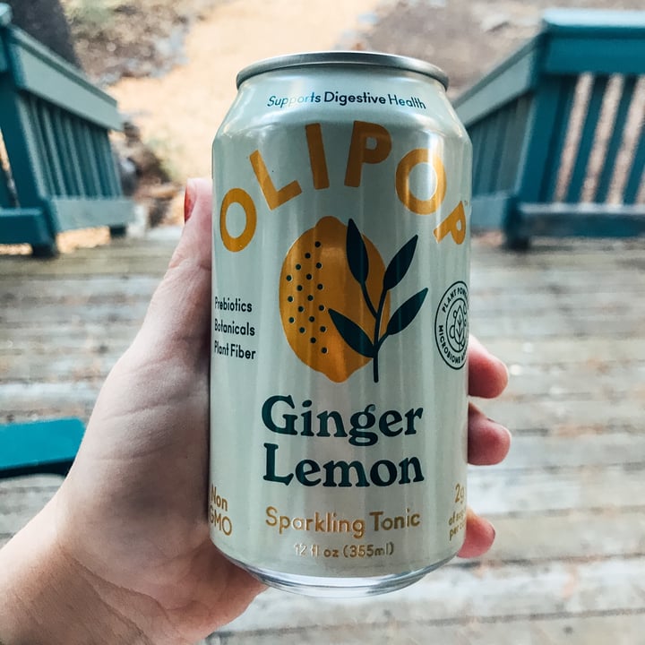 photo of OLIPOP Ginger Lemon Sparkling Tonic shared by @cheerfulchickpea on  16 Oct 2020 - review