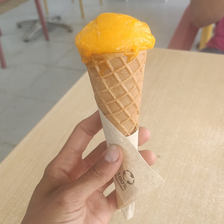 review photo of Soma Bistro La Pineda Sorbete de mango shared by @jarita on 04 Jul 2021 - review