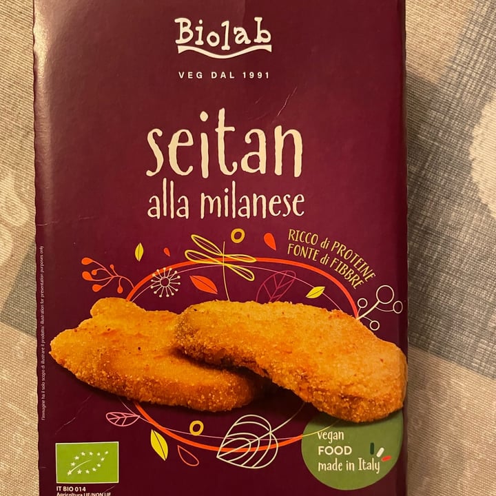 photo of Biolab Seitan Alla Milanese shared by @giulitnn on  03 Sep 2022 - review