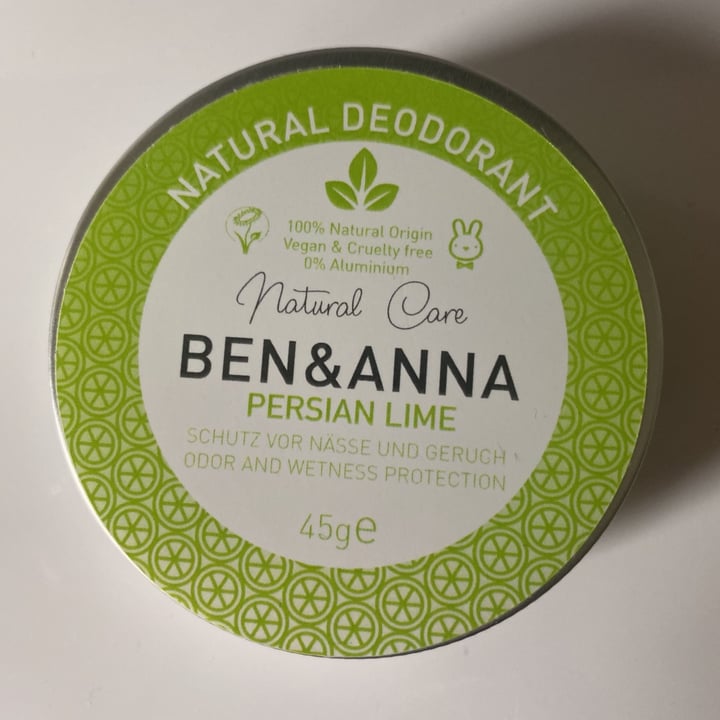 photo of Ben & Anna Deodorant In Pot shared by @pacopaco on  12 Apr 2021 - review