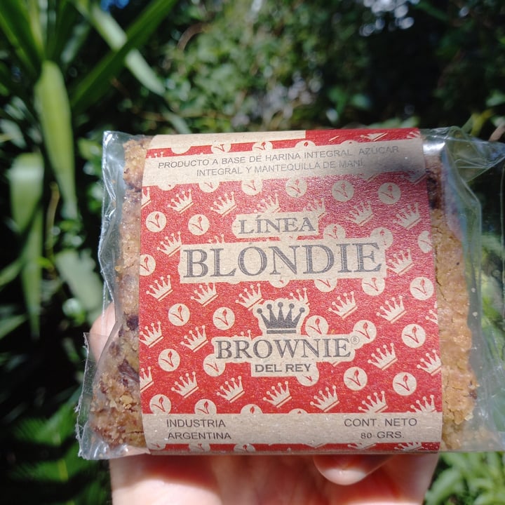 review photo of Brownie del Rey Blondie con Chocochips shared by @martiterraza on 07 Apr 2022 - review
