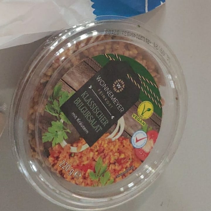 photo of Wonnemeyer bulgur salad shared by @lilispaxe on  28 Jan 2022 - review