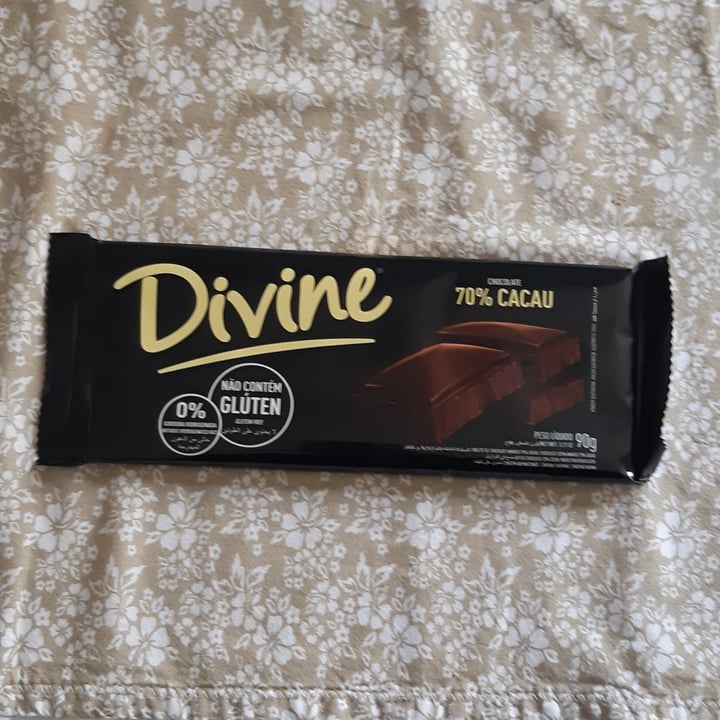 review photo of Divine Chocolate chocolate 70% cacau shared by @babicouto on 19 May 2022 - review