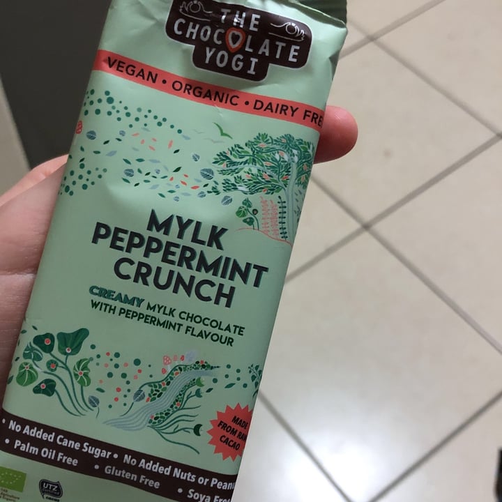 review photo of The Chocolate Yogi Mylk Peppermint Crunch shared by @blonderobs on 04 Oct 2020 - review