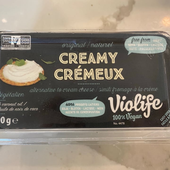 photo of Violife Creamy Original Flavour shared by @blackgoatsanctuary on  17 Jun 2021 - review