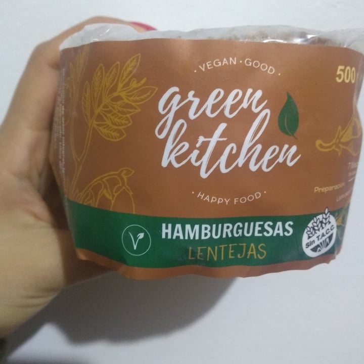 photo of Green kitchen Hamburguesas De Lenteja shared by @noraland on  01 May 2022 - review