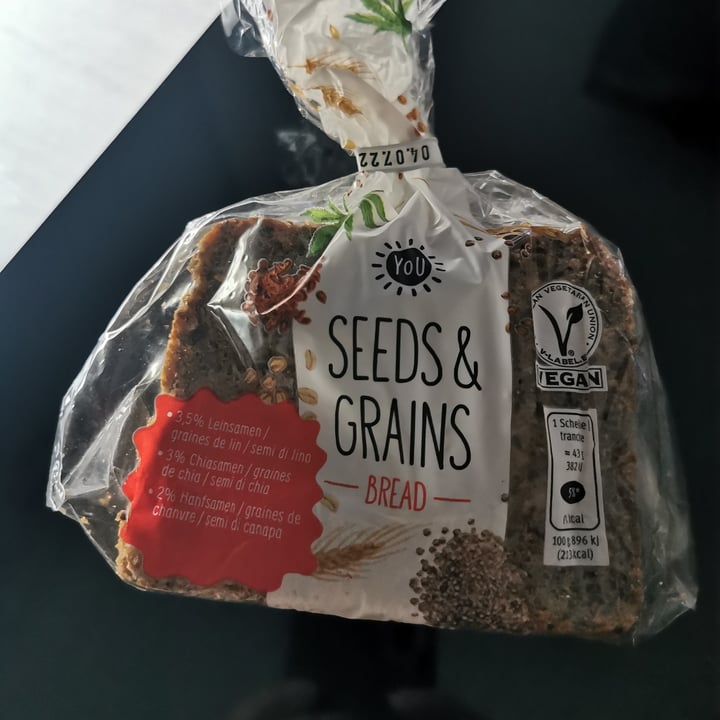 photo of You Seeds & Grains Bread shared by @caihe on  14 Jun 2022 - review