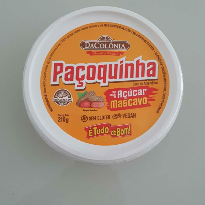 review photo of DaColônia Paçoquinha ZERO Açúcar shared by @joysouza on 18 Jun 2022 - review