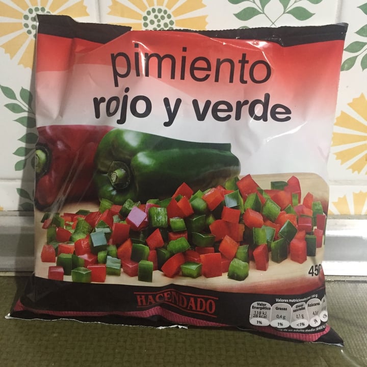 photo of Hacendado Pimiento rojo y verde shared by @gonche420 on  10 Jan 2021 - review