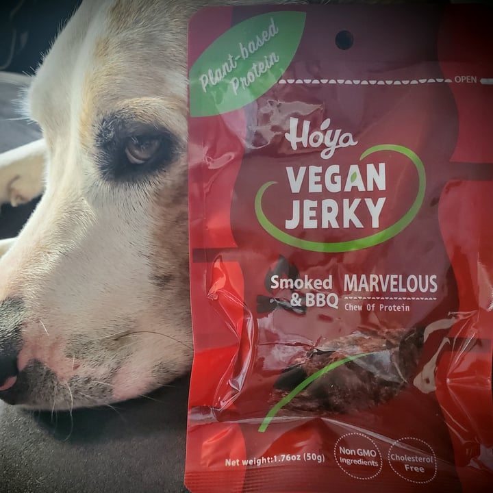 photo of Hoya Vegan Jerky - Smoked & BBQ shared by @itsjustmel on  23 Oct 2021 - review