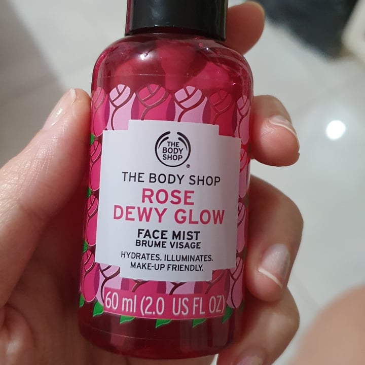 The Body Shop Rose Dewy Glow Face Mist Review | abillion
