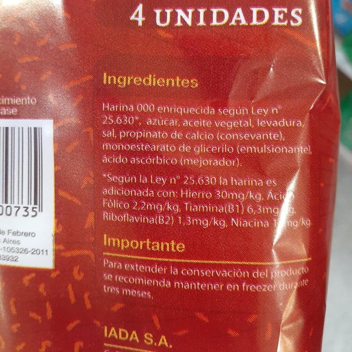 review photo of La Perla Pan para Hamburguesas con Sesamo shared by @morenagonzalez04 on 06 Jul 2021 - review