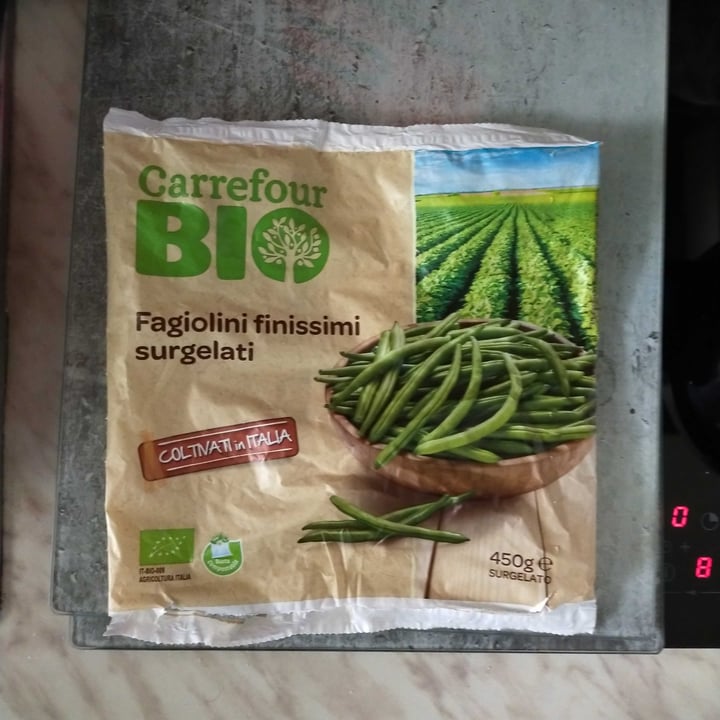 photo of Carrefour Bio Fagiolini Finissimi surgelati shared by @backi on  04 Apr 2022 - review