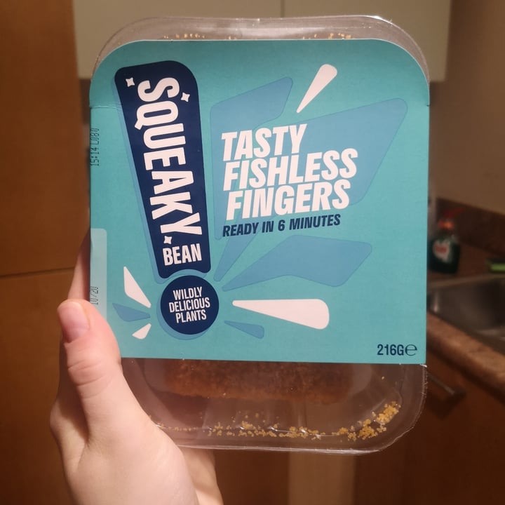 photo of Squeaky Bean Fishless Fingers shared by @mariadesantis on  03 Oct 2020 - review