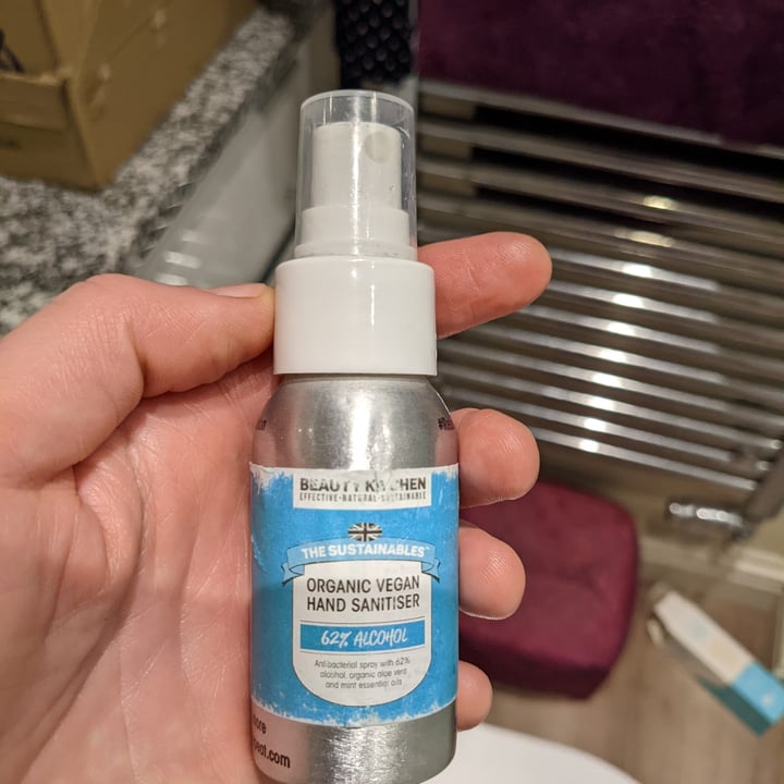 photo of Beauty Kitchen Organic Vegan Hand Sanitiser shared by @stephiewaite on  29 May 2022 - review
