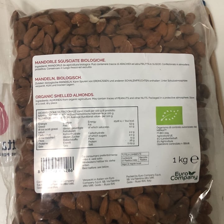 review photo of Frutta e bacche naturally Mandorle Sgusciate E Biologiche shared by @psychegle on 22 Nov 2022 - review