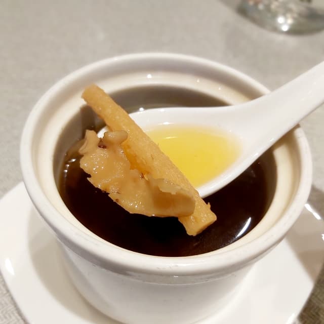 Foto del piatto “Double Boiled Maca Soup”