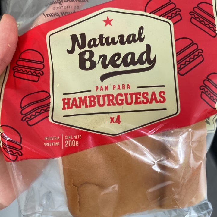 photo of Natural Bread Pan De Hamburguesas shared by @-vanevegan- on  26 Oct 2022 - review