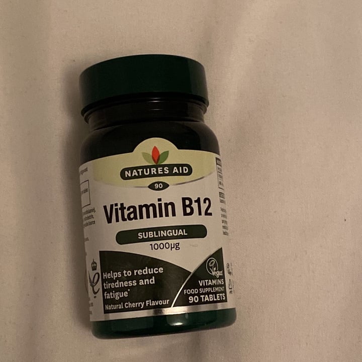 photo of natures aid Vitamin b12 sublingual shared by @caterinatali on  24 Mar 2022 - review