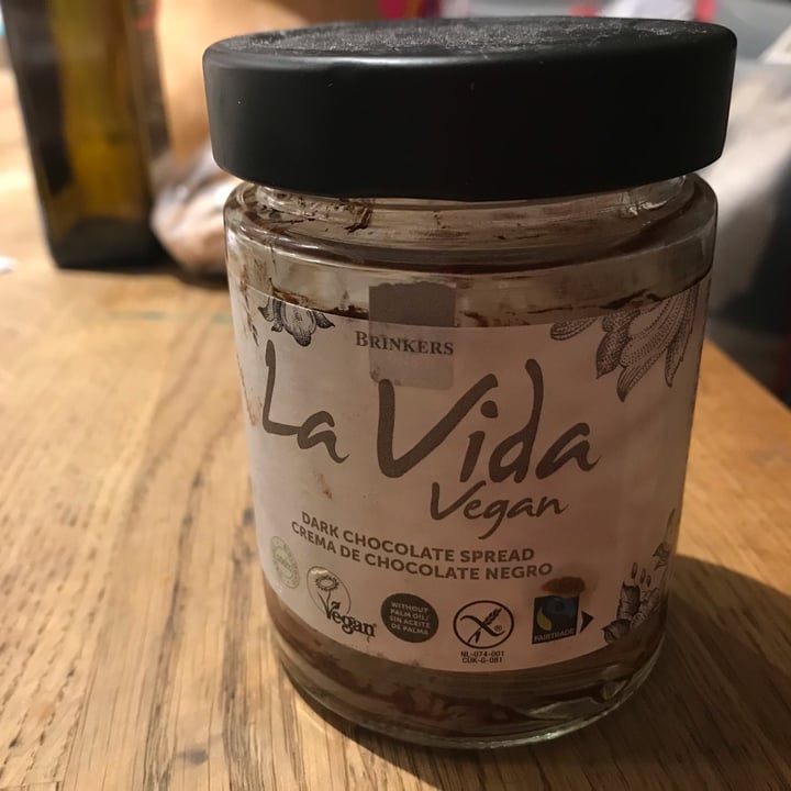 photo of La Vida Vegan Crema De Chocolate Negro shared by @silviascap on  08 Apr 2022 - review