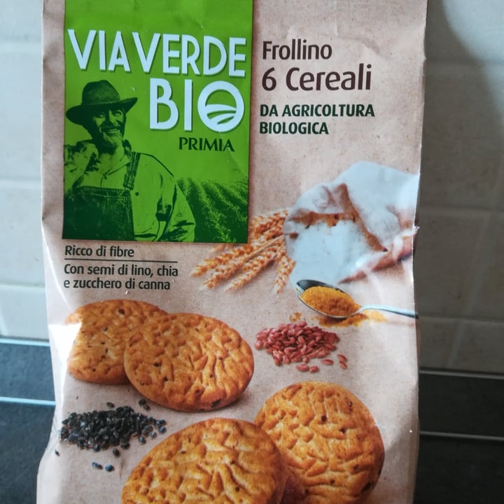 photo of Via verde Bio primia Frollino 6 cereali shared by @kimomo on  09 May 2022 - review